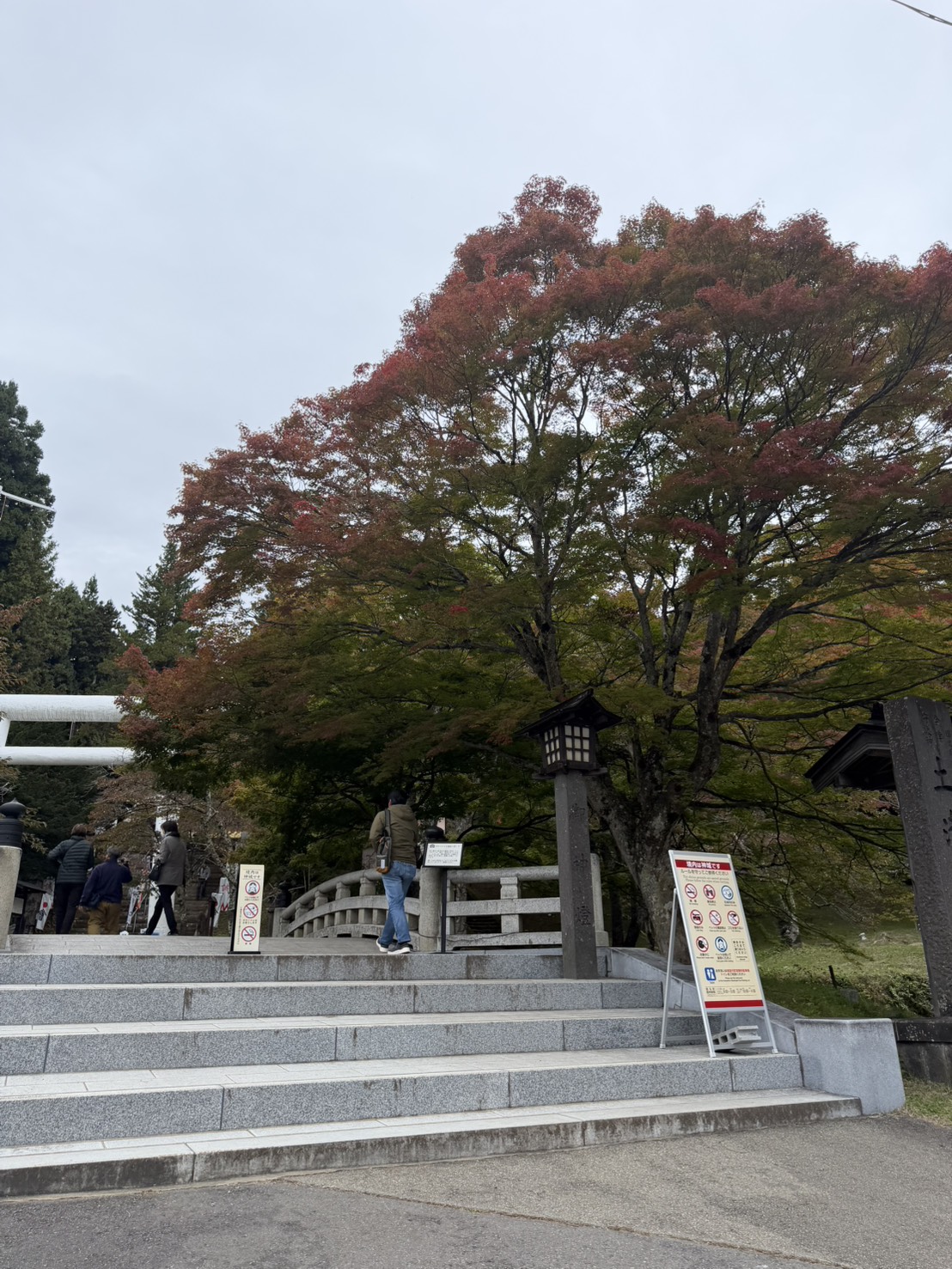土津神社でのロケーション撮影